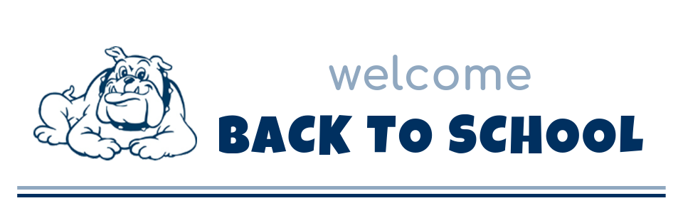 Welcome back to school Welcome back to school